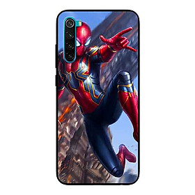 Ốp Lưng in cho Xiaomi Redmi Note 8 Mẫu Người Nhện Nhảy - Hàng Chính Hãng