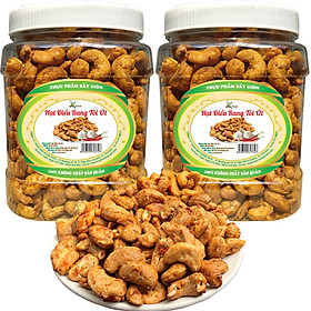 1KG HẠT ĐIỀU NGUYÊN RANG TỎI ỚT LOẠI CAO CẤP THƯƠNG HIỆU SK FOOD