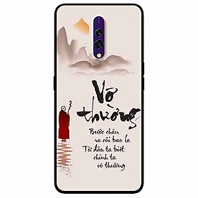 Ốp lưng in cho Realme X Mẫu Vô Thường Bước Chân