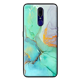 Ốp in cho Oppo F11 Đá Xanh Ngọc - Hàng chính hãng