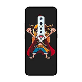 Ốp Lưng in cho Vivo V17 Pro Mẫu Mũ Rơm Lucci - Hàng Chính Hãng