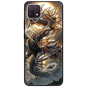 Ốp lưng dành cho Oppo A16K - Oppo A36 / A76 - Oppo Reno 7z 5G mẫu Rồng Trăng