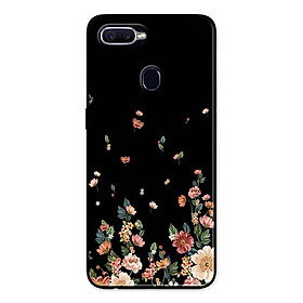 Ốp Lưng in cho Oppo F9 Mẫu Hoa Ngũ Sắc - Hàng Chính Hãng