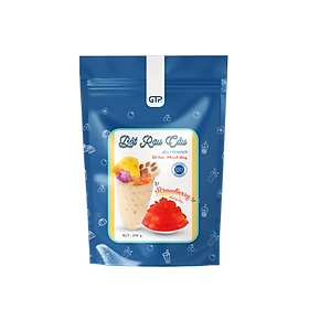 Bột Rau Câu hương Dâu(200g/gói), Bột rau câu (Jelly) giòn dẻo