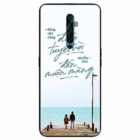 Ốp lưng in cho Oppo Reno 2Z Mẫu Điều Tuyệt Vời