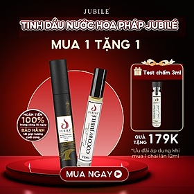 Set Tinh dầu nước hoa Pháp nữ La Vie Est by Jubilé Dạng lăn 12ml + Dạng xịt 5 ml Thơm Lâu, Sang Trọng, Quyến Rũ