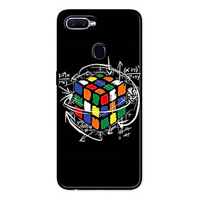 Ốp Lưng in cho Oppo A5s Mẫu Rubik Toán Học - Hàng Chính Hãng