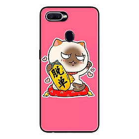 Ốp Lưng in cho Oppo A5s Mẫu Mèo May Mắn 8 - Hàng Chính Hãng