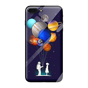 Ốp kính cường lực cho iPhone 7 Plus mẫu DU HÀNH 3 - Hàng chính hãng