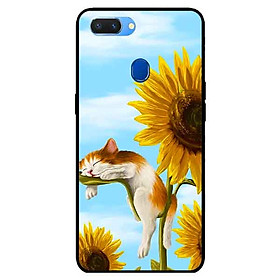 Ốp lưng in cho Realme 2 Mẫu Mèo Ngủ