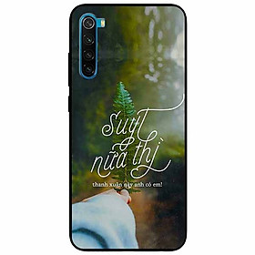 Ốp lưng in cho Xiaomi Redmi Note 8 Mẫu Suýt Nữa Thì