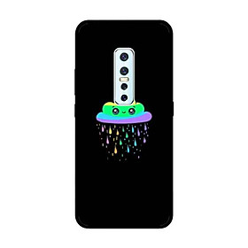 Ốp Lưng in cho Vivo V17 Pro Mẫu Mây Kỳ Lân - Hàng Chính Hãng