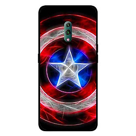 Ốp Lưng in cho Oppo K3 Mẫu Khiên Đội Trưởng 1 - Hàng Chính Hãng