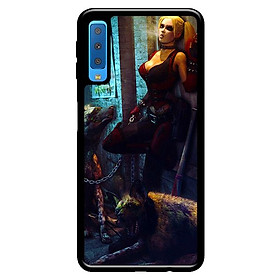 Ốp lưng cho Samsung Galaxy A7 2018 Girl 202 - Hàng chính hãng