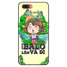 Ốp lưng in cho Oppo A3s/ A5 2018 Mẫu Xách Balo Lên Nữ