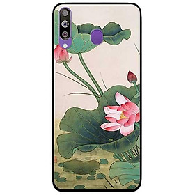 Ốp lưng dành cho Samsung Galaxy M30 mẫu Sen Vươn Lên Lên