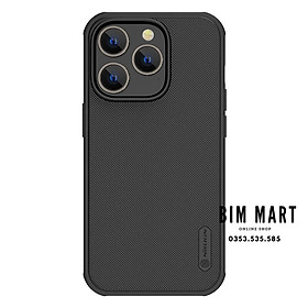 Ốp lưng chính hãng Nillkin dành cho iPhone 14 Pro Max dạng sần - Hàng Nhập Khẩu
