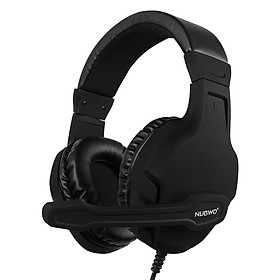  Tai nghe chơi game NUBWO U3  âm thanh nổi 3,5 mm trên tai nghe có micrô cho PS4 PC 