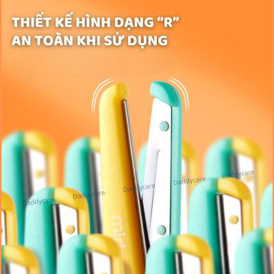 Kéo Học Sinh An Toàn Cho Bé Mideer Craft Scissors, kéo thủ công cho bé