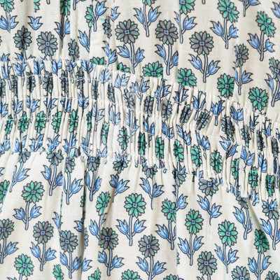 Jumpsuit Cổ V Kết Kim Loại Cotton Isla Bonita