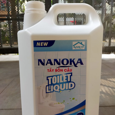 Tẩy bồn cầu Nanoka 5kg, Tẩy sạch các vết bẩn nhà tắm, bồn cầu, không gây mùi khó chịu