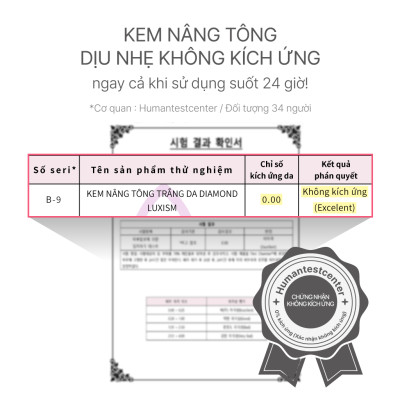 [COMBO 4 tuýp] Kem nâng tông trắng da Diamond Luxism 200ml – làm trắng da mặt & body tone-up cream