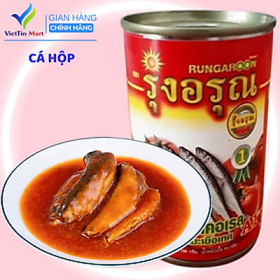 Cá Mòi Sốt Cà RUNGAROON Đóng Hộp Thái Lan 155g