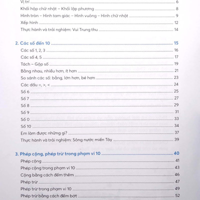Vở Thực Hành Toán 1 - Tập 1 (Theo Bộ SGK Chân Trời Sáng Tạo) (2023)