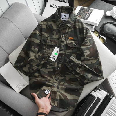 Áo sơ mi phong cách chiến thuật_dã ngoại