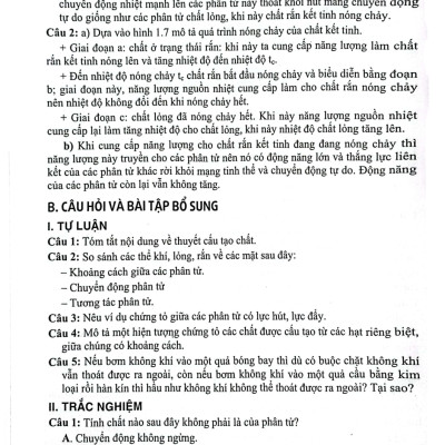 Hướng Dẫn Trả Lời Câu Hỏi Và Bài Tập Vật Lí 12 (Bám Sát SGK Kết Nối Tri Thức Với Cuộc Sống) (HA)