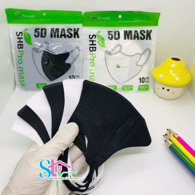 Thùng khẩu trang 5d SHB pro mask nguyên thùng, 5d mask hàn quốc cao cấp