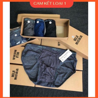  Hộp 5 quần lót Thông hơi dập Máy chất mát chéo đùi