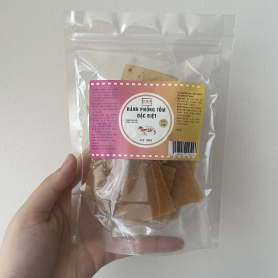 Bánh phồng tôm Út Mau 38% tôm tươi