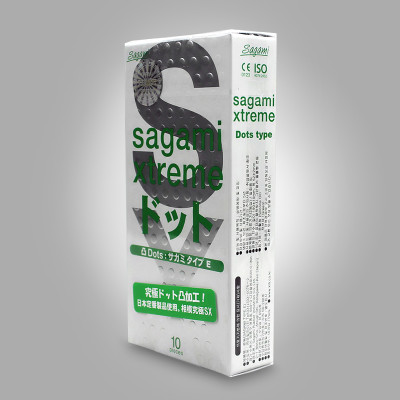 Bao Cao Su Có Gai Nhẹ Của Nhật Sagami Xtreme White (Hộp 10 Chiếc) - Tăng Khoái Cảm - Che Tên Sản Phẩm