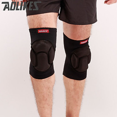 Đai miếng đệm bảo vệ đầu gối AOLIKES A-0217B đàn hồi Rubber cushion anti-collision knee pad