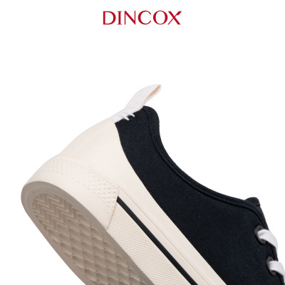 Giày Sneaker Vải Nữ DINCOX C20 Nữ Tính Sang Trọng Black