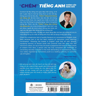Sách Năm Bắt Ngoại Ngữ Nhanh: Chém Tiếng Anh Không Cần Động Não - Vũ Vi Bình