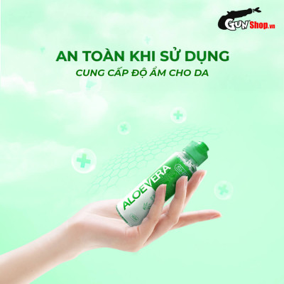 Gel bôi trơn tinh chất lô hội - Shell Aloe Vera - Chai 100ml