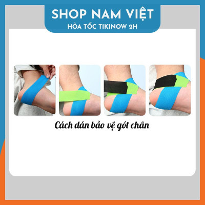 Băng Keo Thể Thao Chất Thun Co Giãn Hỗ Trợ Cơ Bắp, Khớp (Kinesiology Tape)