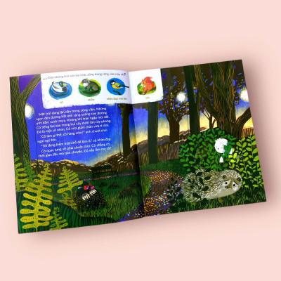 Sách cho bé - Tuli Tuli Kể Chuyện Nhà Ai Ở Đâu - Nhà Nhím Nơi Công Viên - Sách tranh cho bé