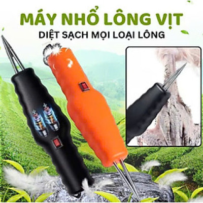 Máy làm lông gà lông vịt cầm tay làm sạch lông ăng lông tơ