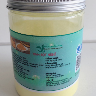 500gr tinh bột nghệ nguyên chất 100%