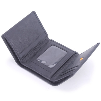 Combo Ví Và Thắt Lưng Nữ Huy Hoàng HT3137-HT5110 (12.6 x 16.6 cm) - Đen