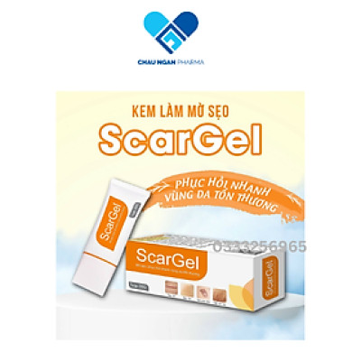 Gel bôi mờ sẹo Nghệ Nano ScarGel BN - Tuýp 30g