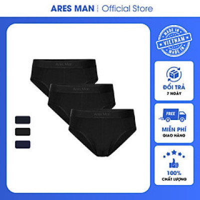 Combo quần lót nam, quần boxer nam chất thun lạnh kháng khuẩn co giãn 4 chiều - Ares Man
