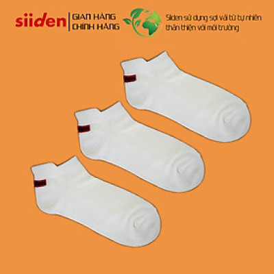 Combo 3 đôi tất cổ ngắn nam nữ (unisex) sợi modal thoáng khí khử mùi - CB3U004