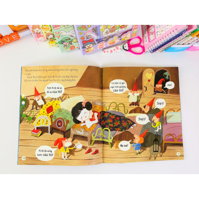 Truyện tranh -  Nàng Bạch Tuyết và bảy chú lùn - ndbooks