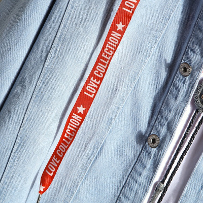 Áo khoác Jeans Nam Unisex phối nón Caro sọc đỏ cao cấp