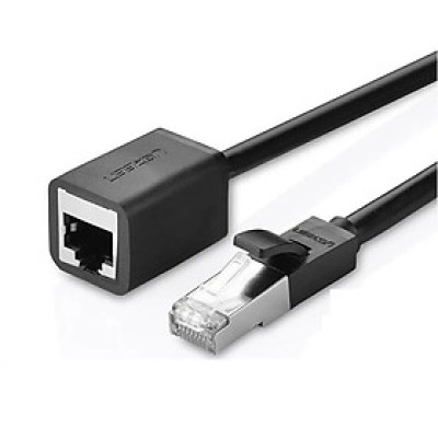 Ugreen UG11279NW112TK 1M màu Đen Cáp nối dài Ethernet CAT6 FTP RJ45 - HÀNG CHÍNH HÃNG
