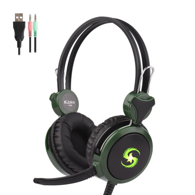 Tai nghe chơi game KUBITE T-591 có Mic Loại bỏ tiếng ồn Điều khiển âm thanh tai nghe